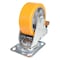 Vestil Polyurethane Swivel With Total Brake Caster 5 In. Diameter x 2 In. Width 990 lb Orange/Gray CST-VE-5X2PUA-SWTB - alternate 4